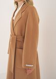 Connie pure wool wrap coat NERO BLACKBEIGE CAMMELLO Woman image number 3