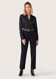 Pantalone Alice in tessuto tecnico NERO BLACKBEIGE GESSOBLU Donna immagine n. 3