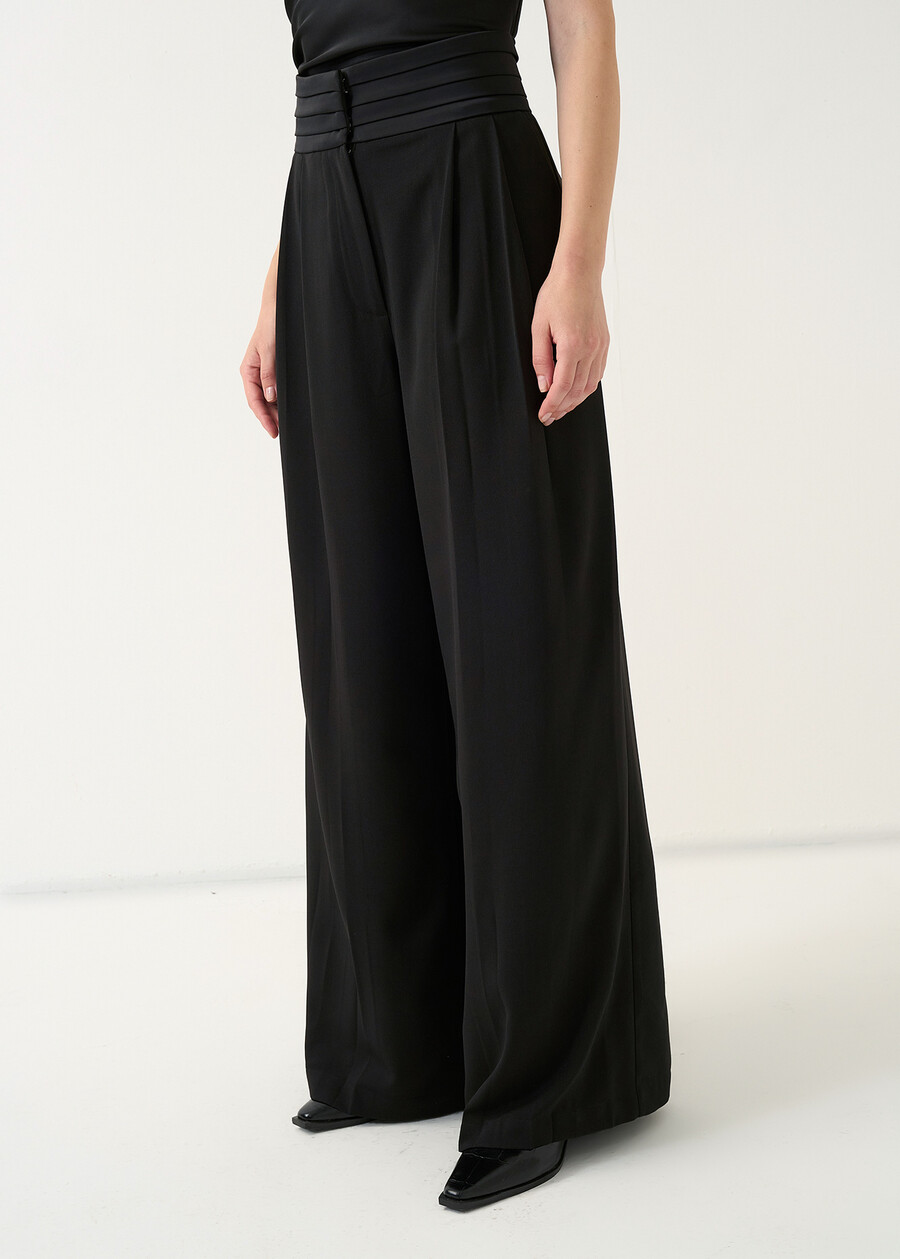 Penny high-waist tailored trousers NERO Woman , image number 4