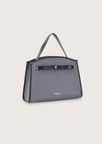Brigida bicolour bag BLU GRAFITEMARRONE TIERRA Woman image number 2