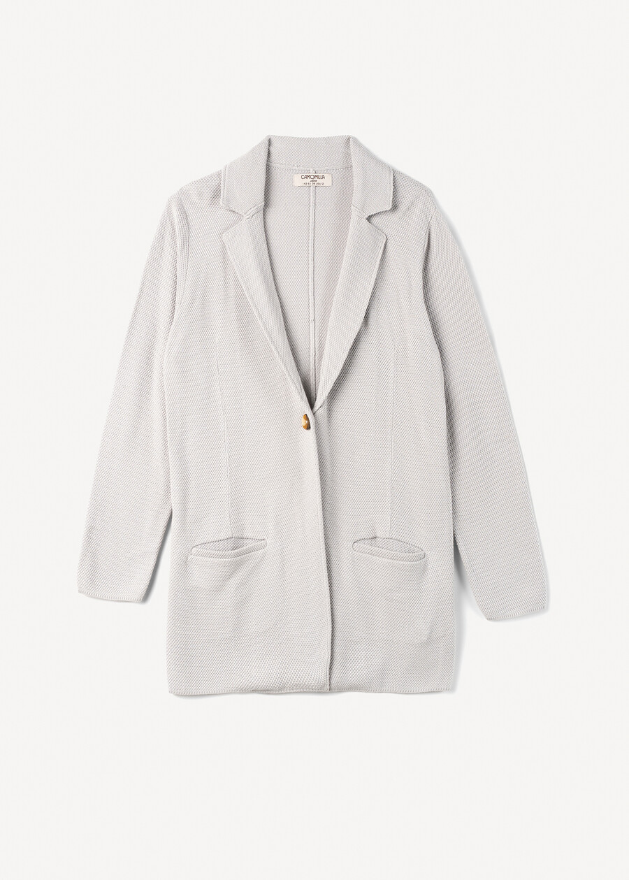 Cloe unlined jacket cardigan MARRONE CAFFEGRIGIO PERLA Woman , image number 5