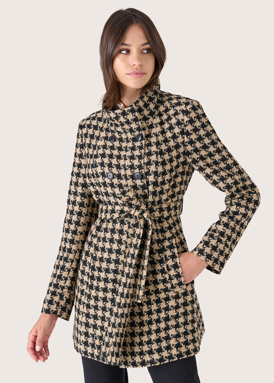 Cappotto Elisir in panno NERO Donna , immagine n. 1