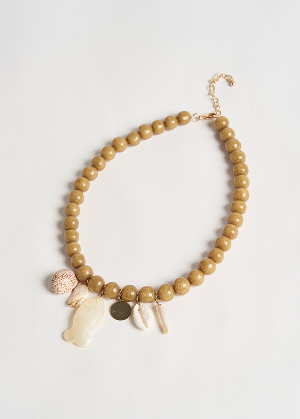 Collana Giasy con ciondoli VERDE Donna null