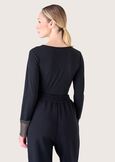 T-shirt Saian in cotone NERO BLACK Donna immagine n. 3