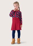 Gery knitted skirt for girls ROSSO CARPET Woman image number 1