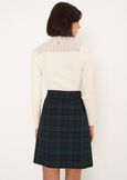 Matilde ribbed turtleneck sweater ROSSOBEIGE LATTE Woman image number 3