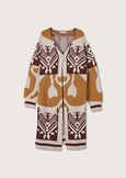 Cardigan lungo Catari MARRONE TIERRA Donna immagine n. 4