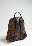 Kabaibel leopard print backpack MARRONE CARAMELLO Woman image number 3