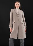 Colet woolen coat GRIGIO TORTORANERO BLACK Woman image number 1