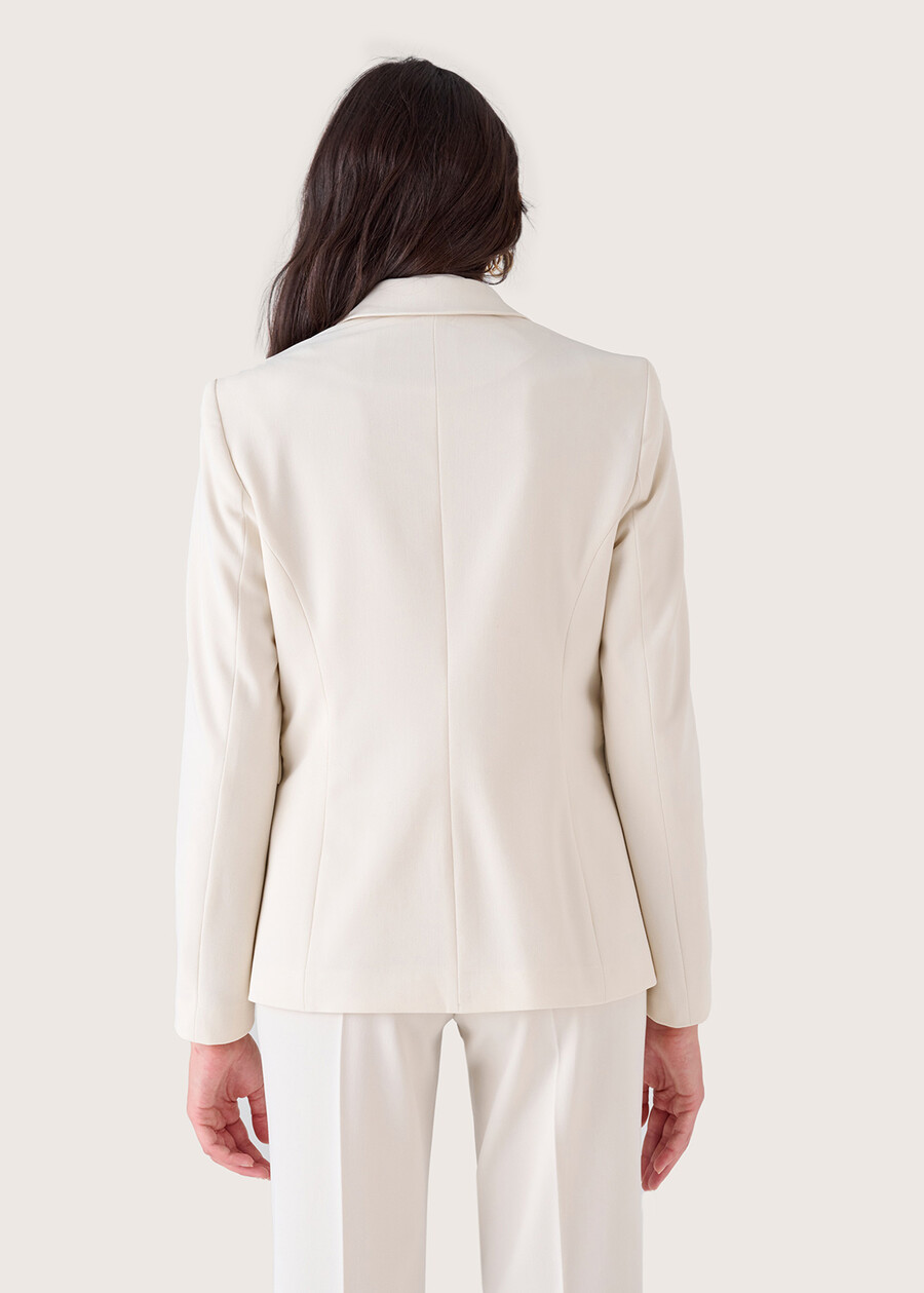 Giacca Giselle in tessuto tecnico NERO BLACKBEIGE GESSOBLU Donna , immagine n. 4
