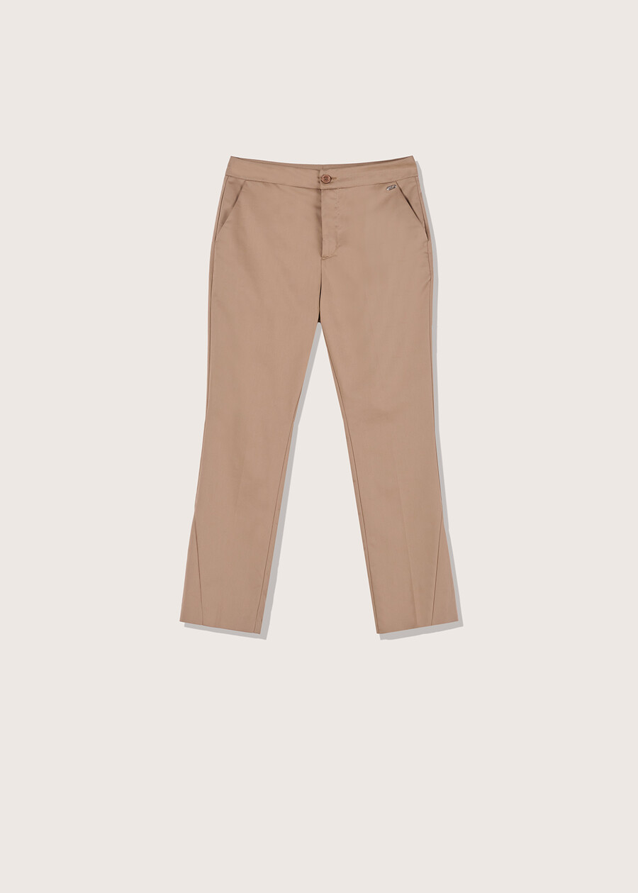 Pantalone Perseo con filetto BEIGEBIANCONERO Donna , immagine n. 5