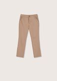 Pantalone Perseo con filetto BEIGEBIANCONERO Donna immagine n. 5