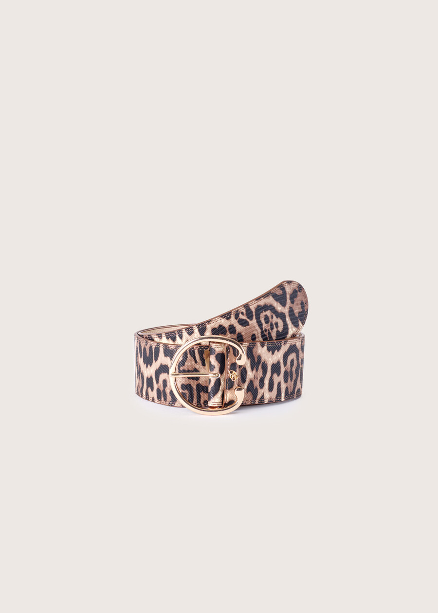 Corinnas eco-leather belt NERO BLACK Woman , image number 1