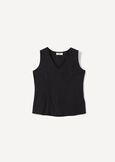 Top Boe Giromanica NERO BLACK Donna immagine n. 4