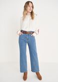 Dodo cotton denim trousers DENIM MEDIUM DENIM Woman image number 3