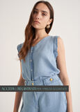 Top Tally in lyocell
 DENIM MEDIUM DENIM Donna immagine n. 1