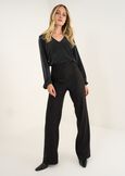 Ashley-T poly-viscose trousers BEIGE LATTENERO Woman image number 1