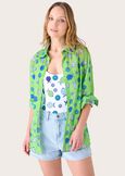 Camicia Carim 100% cotone VERDE JGREEN Donna immagine n. 1