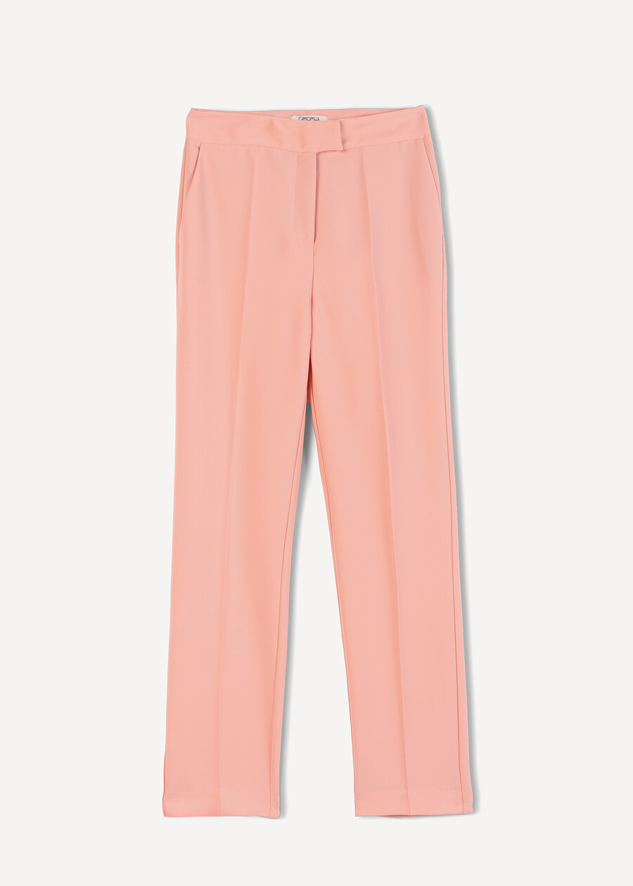 Alba wide-leg cady trousers ARANCIONE Woman , image number 5