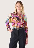 Cadid satin blouse NERO BLACK Woman image number 1