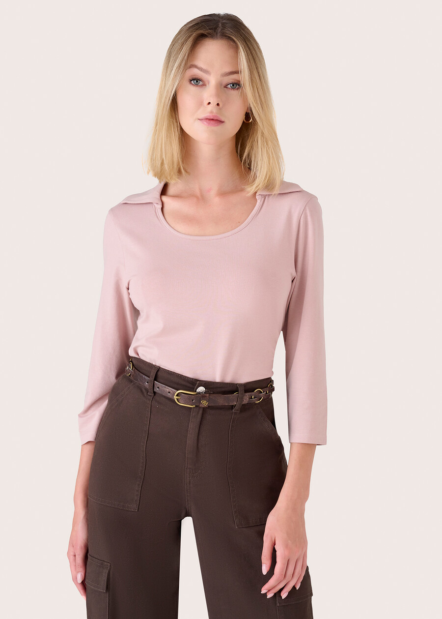 T-shirt Sabry 100% cotone organico ROSAGRIGIO Donna , immagine n. 1