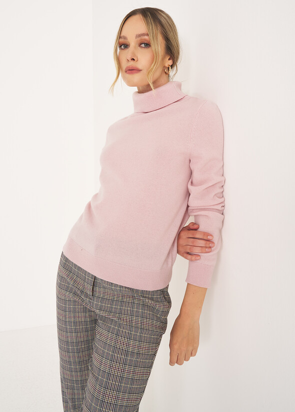 Maglia Moore collo alto ROSA Donna null