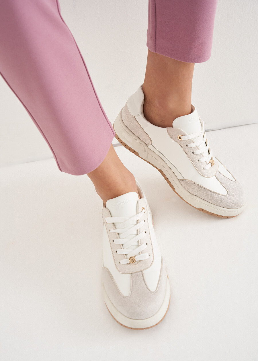 Scarpa ginnica Sherlysia doppio colore BIANCO BURRO Donna , immagine n. 1