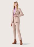 Alice polyviscose trousers BEIGE CAMMELLOGRIGIO MEDIUM GREY Woman image number 2