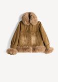 Giacca Gennifer denim ecopelliccia MARRONE Donna immagine n. 5