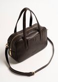Bessie faux leather duffle bag NERO BLACKMARRONE CAFFE Woman image number 3