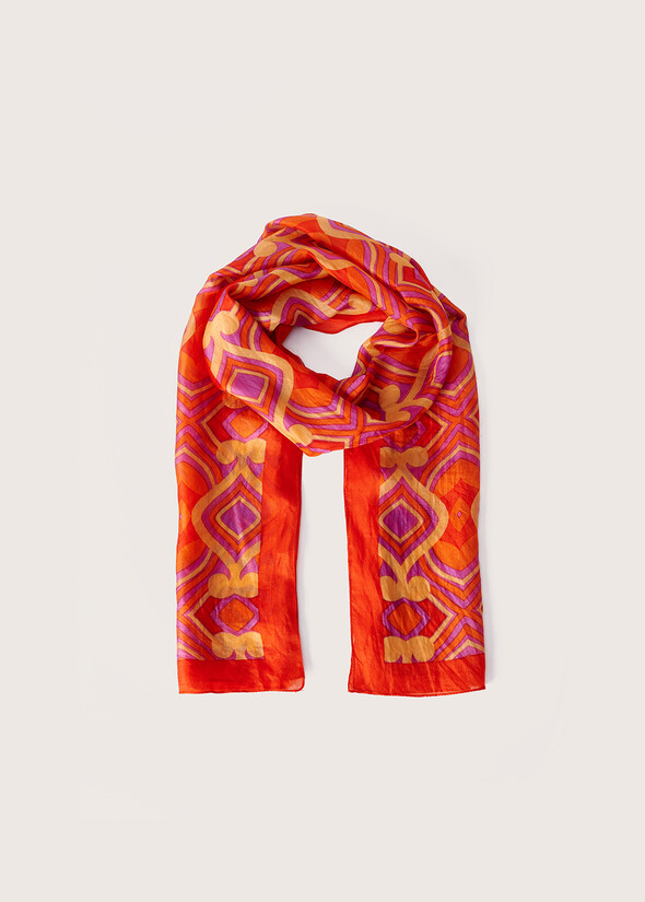 Sven 100% silk scarf  Woman null