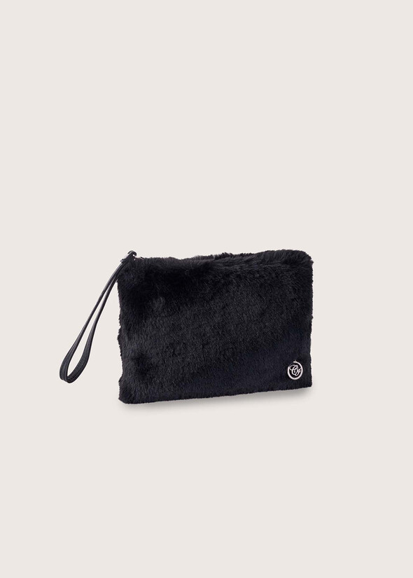Beauty case Berga in ecopelo NERO BLACKROSSO CARPET Donna null