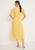 Amory Georgette Midi Dress GIALLOZAFFIBLUE TURCHESE Woman image number 4