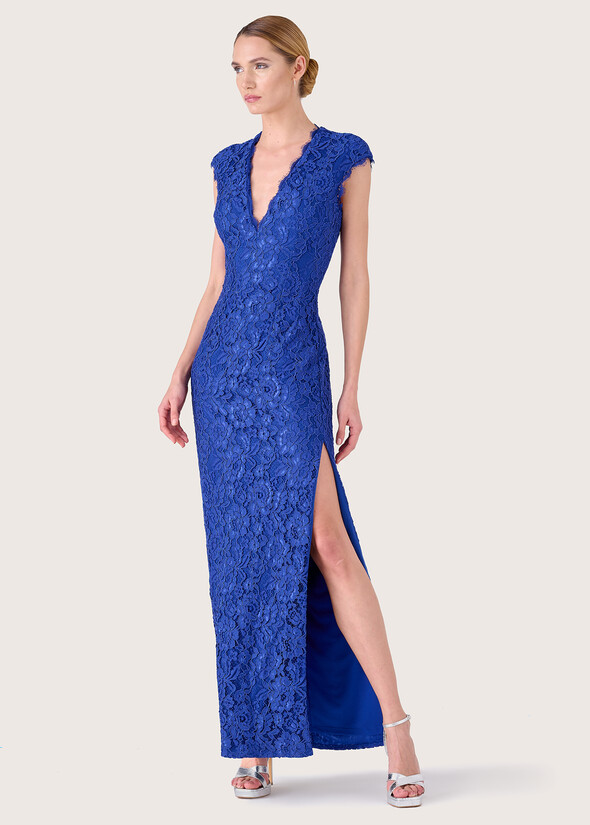 Abito Angelina in pizzo BLU Donna null