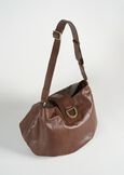 Borsa a sacca Boara 100% vera pelle MARRONE Donna immagine n. 2