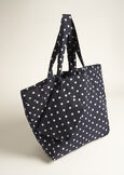 Borsa Blendas in Cotone con Stampa Pois BLUE OLTREMARE Donna immagine n. 3