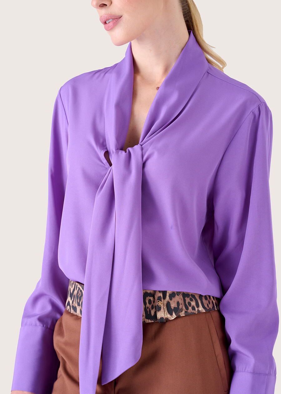 Chary satin blouse VIOLA UVA Woman , image number 2