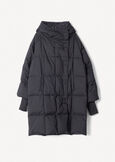 Piumino Parker lungo over NERO BLACK Donna immagine n. 5