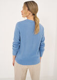 Monaco crew-neck sweater CELESTE FIORDALISOROSA Woman image number 3