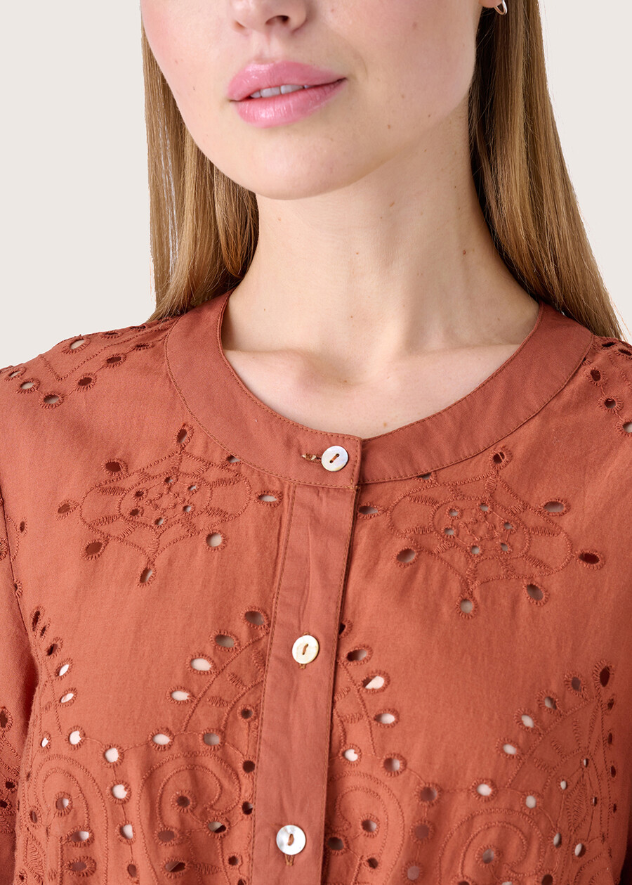 Abito Apu 100% cotone MARRONE SUGHERO Donna , immagine n. 2
