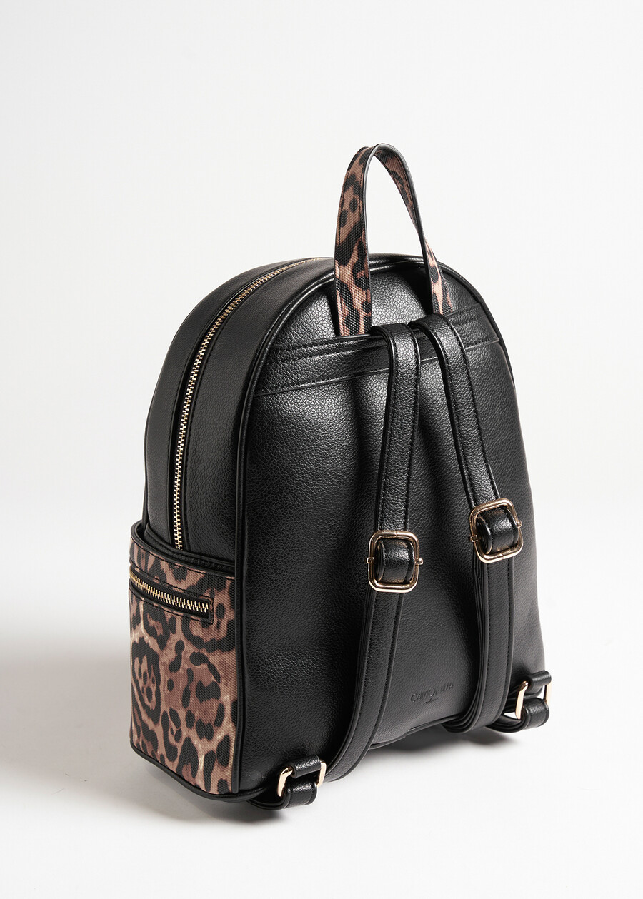 Zaino Betta stampa leopardata NERO BLACK Donna , immagine n. 4