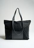 Shopping bag Biky animalier ROSSO BORDEAUXNERO Donna immagine n. 3