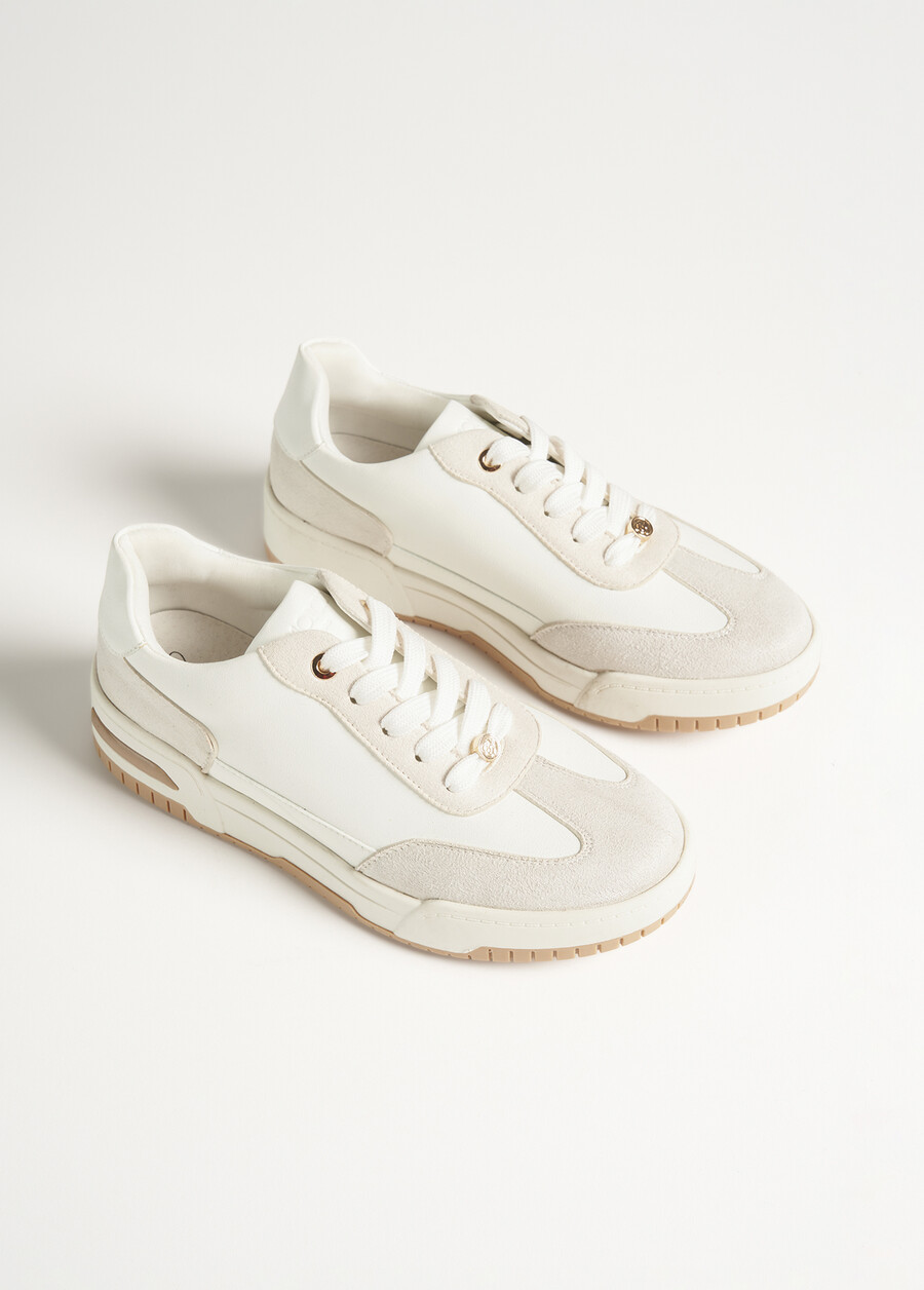 Scarpa ginnica Sherlysia doppio colore BIANCO BURRO Donna , immagine n. 2