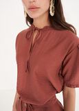 Blusa Babus in viscosa
 MARRONEBLU OTTANIO Donna immagine n. 2