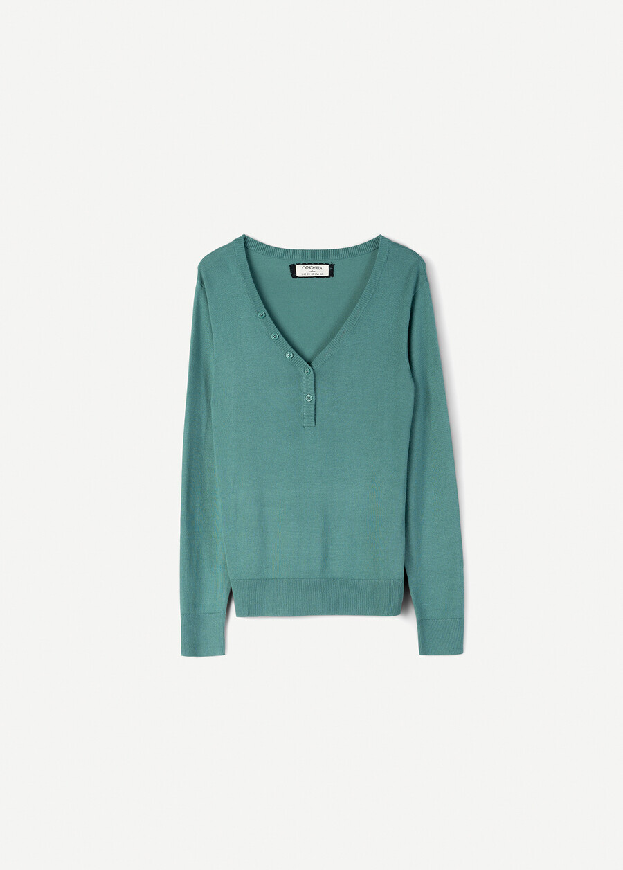 Maglia Megans in viscosa GRIGIO TORTORAVERDE Donna , immagine n. 4