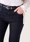 Pantalone Jacque in denim di cotone NERO BLACK Donna immagine n. 3