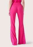 Victoria cady and lace trousers ROSA FUCSIANERO BLACK Woman image number 6