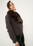 Giacca biker Gilbert in ecopelle MARRONE Donna immagine n. 2