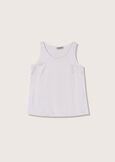 Top Tiziano in satin BIANCOBLUE OLTREMARE FUXI GLOSSMARR CACAO Donna immagine n. 4