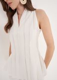 Top Tiziano Con Scollo Americano BIANCO WHITE Donna immagine n. 2